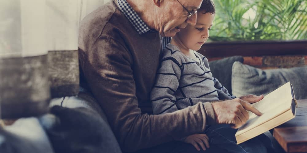 Grandparents looking after grand children