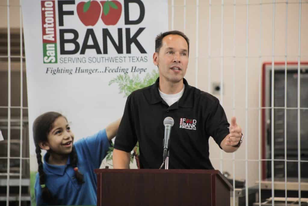 CEO of San Antonio Food Bank, Eric Cooper