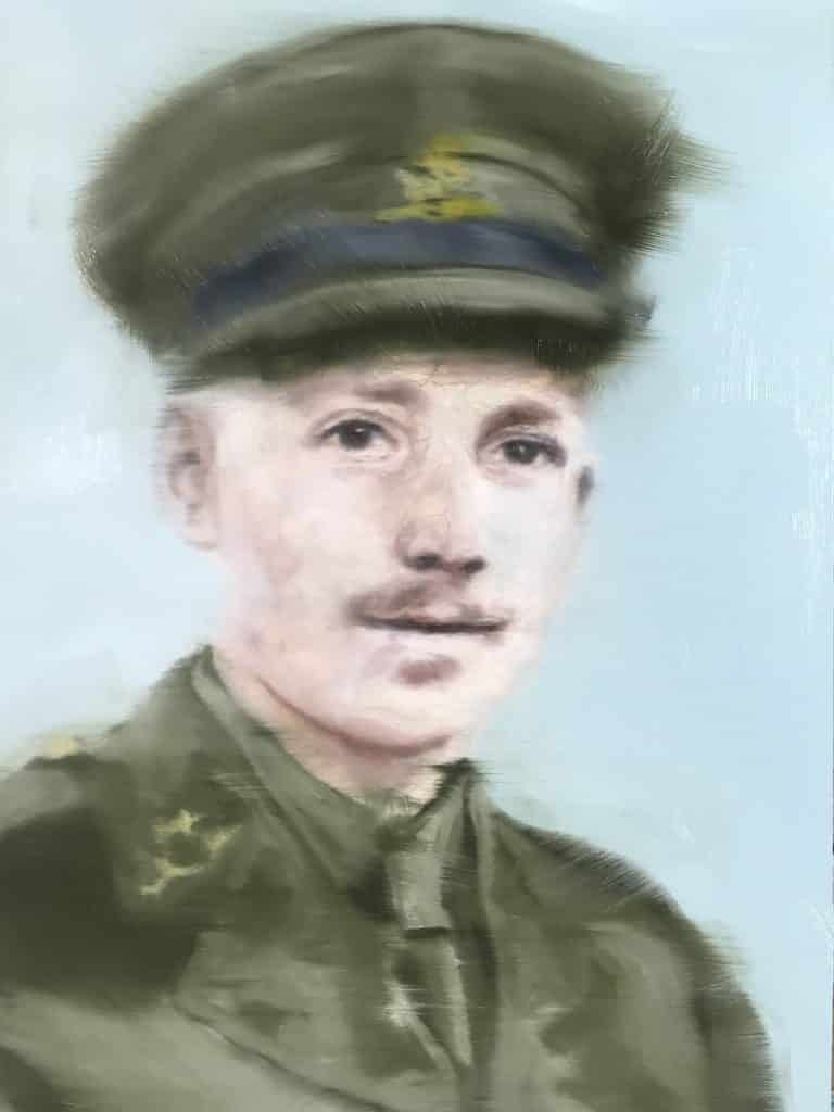 Portrait of Captain Tom Moore