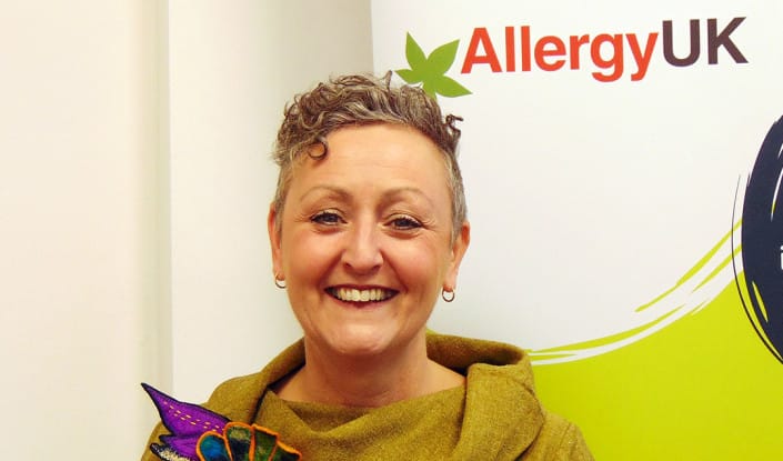 Carla Jones, CEO of Allergy UK