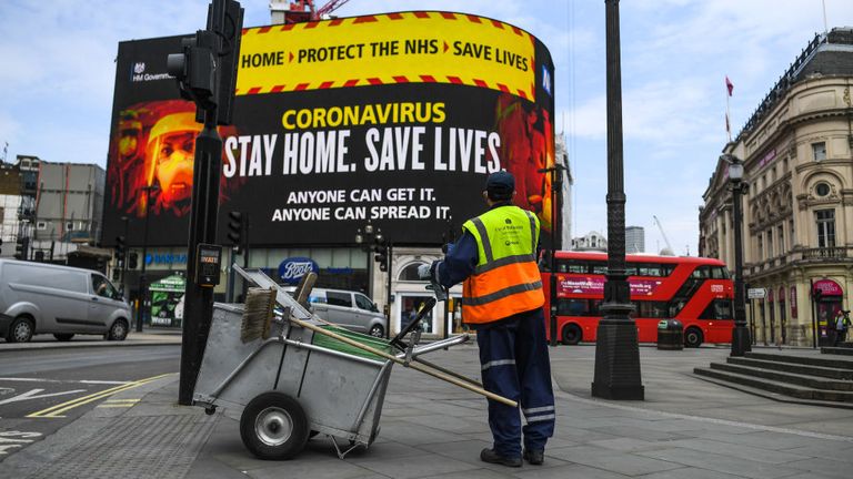 717 more coronavirus patients die in UK hospitals, taking total to 11,329