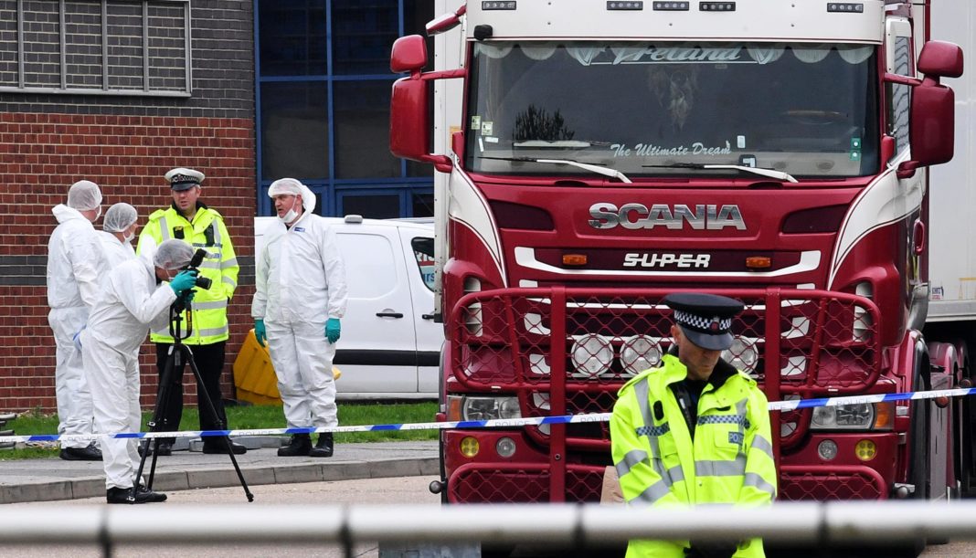 Lorry Driver pleads guilty over 39 people found dead in container