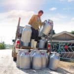 Milk bottle delivery