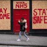 NHS grafitti