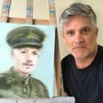Paul-Lock-with-captain-Tom-Moore-Portrait