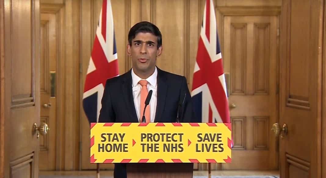 Rishi Sunak leads today's daily coronavirus press briefing