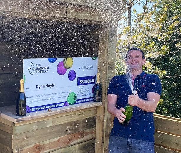 Self-employed dad, wins £58m EuroMillions jackpot