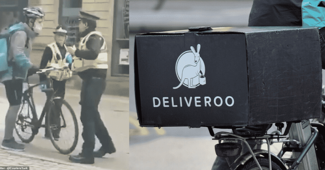 deliveroo courier