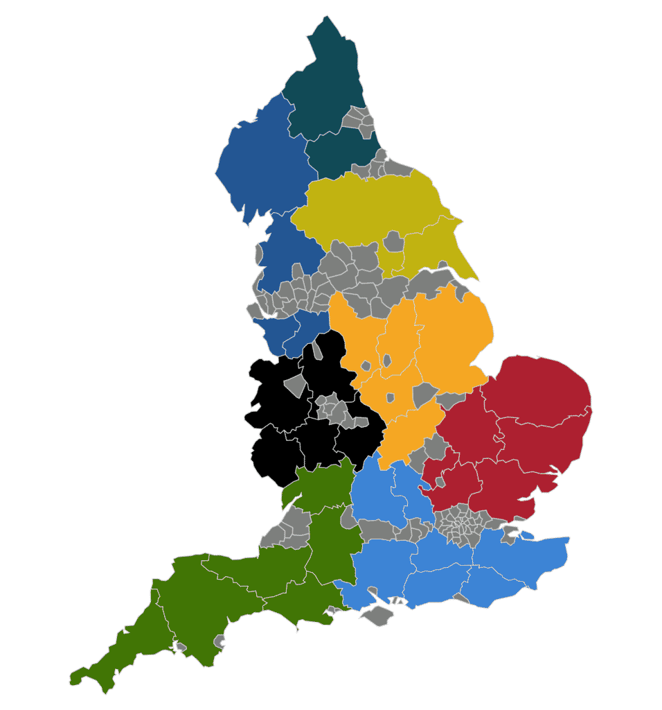 County Council map