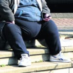 obese man