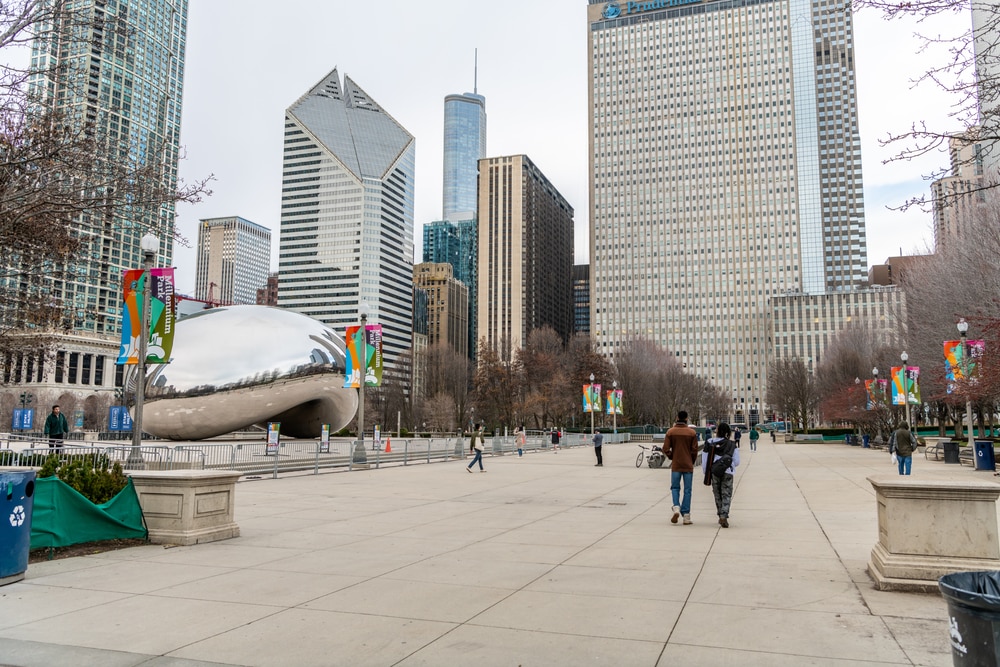 Chicago during coronavirus Lockdown 