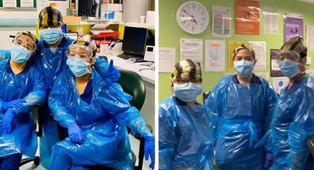 Nurses forced to wear bin bags as PPE ‘test positive for coronavirus’