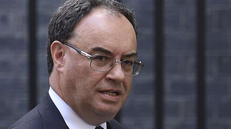 Andrew Bailey, Governor of the Bank of England