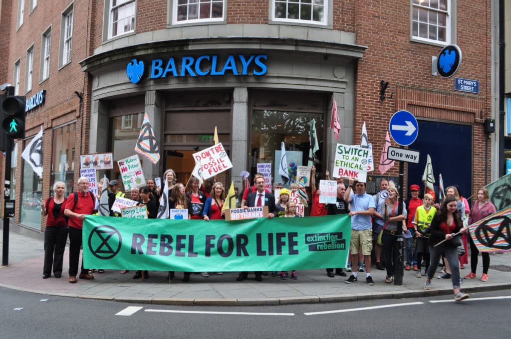 Extinction Rebellion Held Bike Ride To ‘Reclaim The Streets’