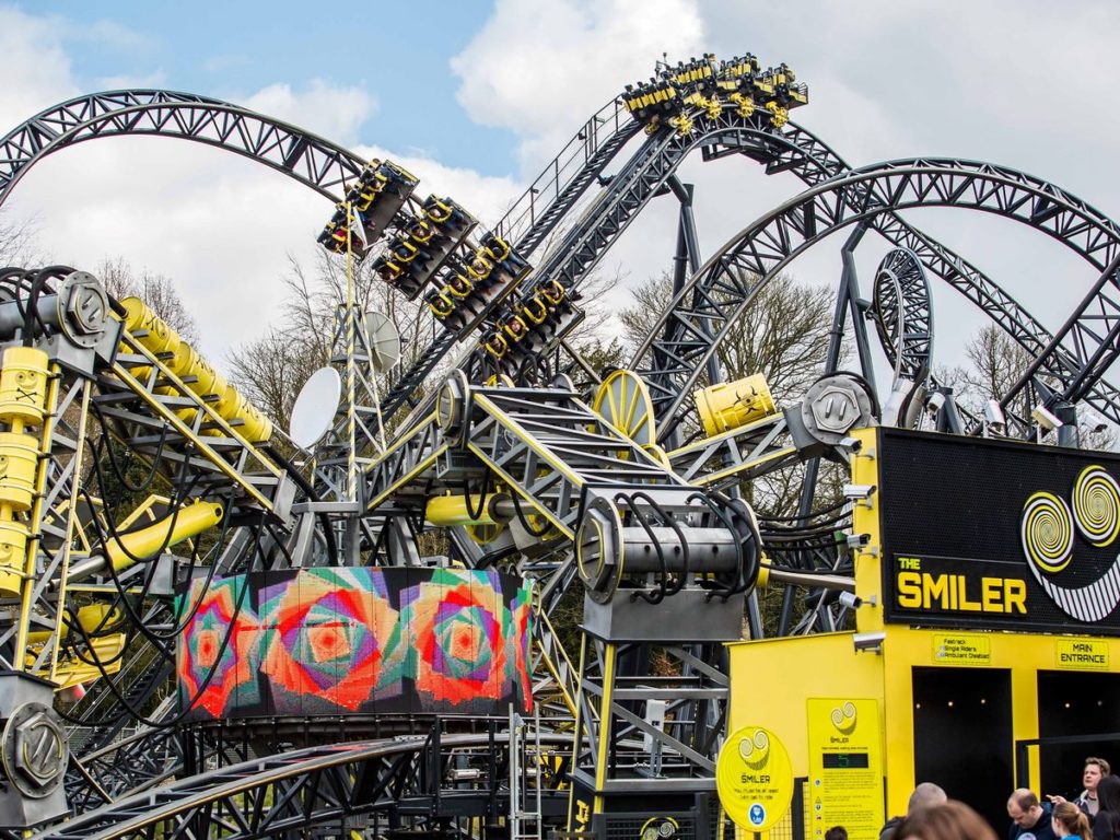 The Smiler rollercoaster