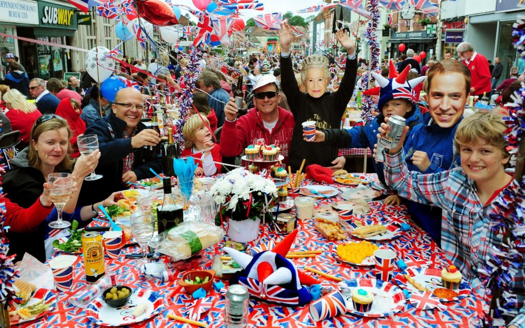 Street party celebrations