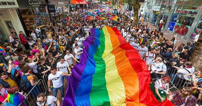 Gay pride parade