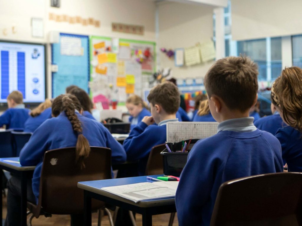 Primary school classroom