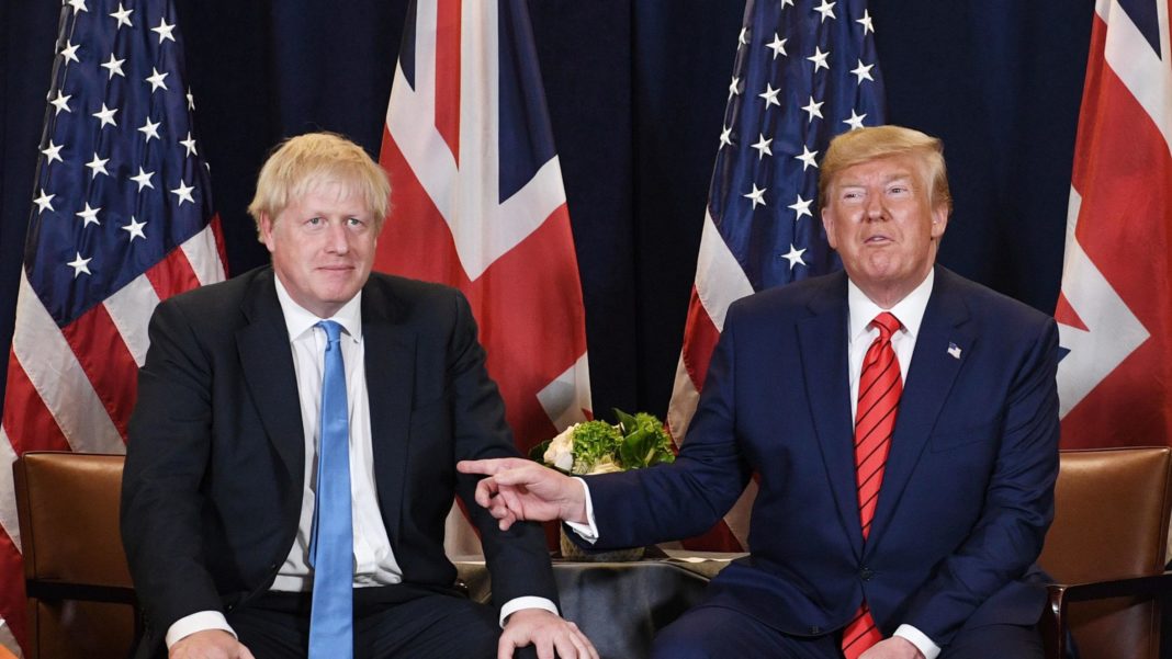 Boris Johnson urged to end ‘silence’ and condemn Trump’s response to George Floyd protests