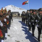 Indian and Chinese forces