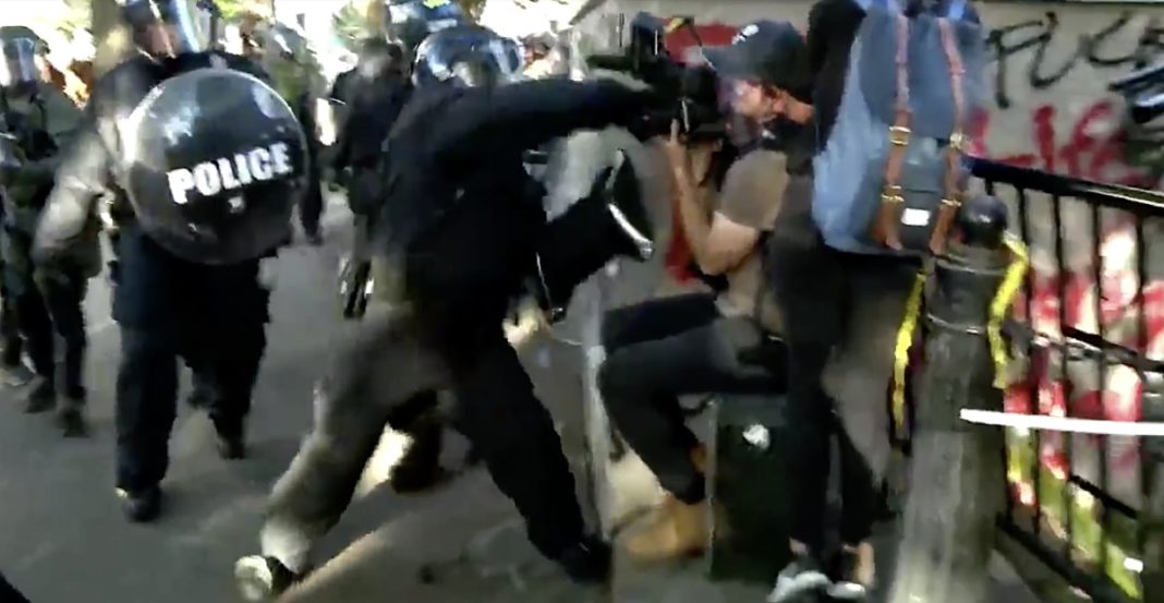 Australian journalists attack outside White House raised with the US