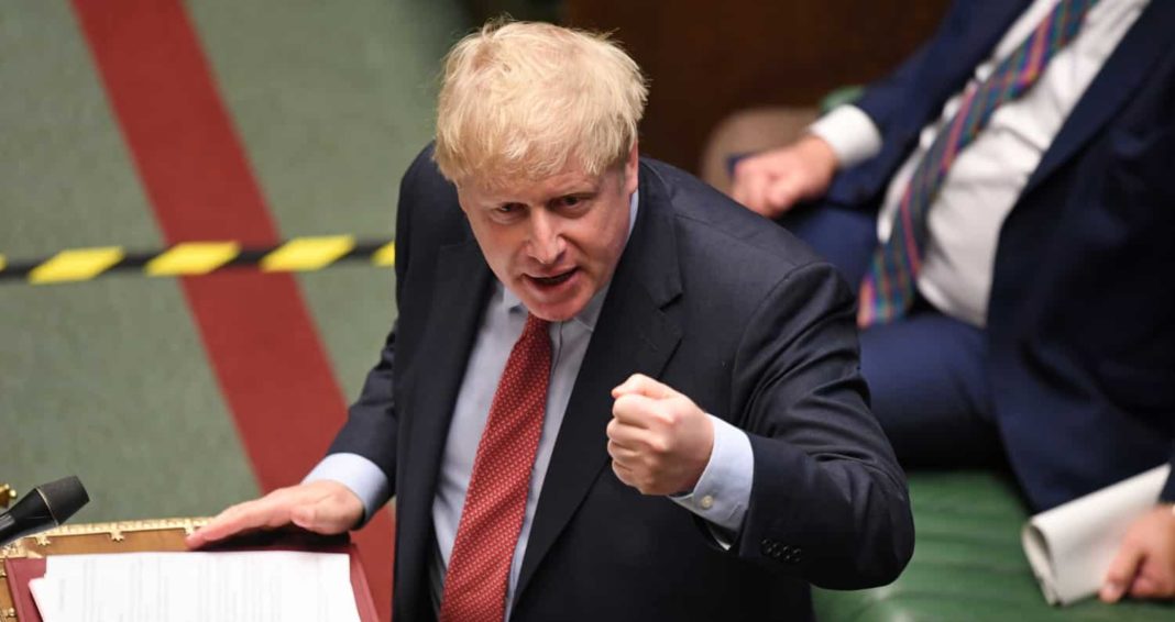 Boris Johnson indicates at PMQs he has not read winter coronavirus report