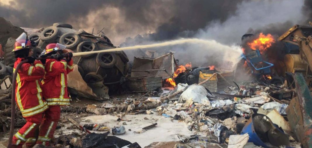 At least 100 dead and 4,000 injured after 'ammonium nitrate blast'