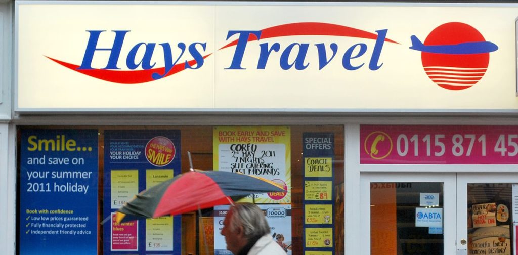 Hays Travel to cut up to 878 jobs as pressure on tourism sector increases