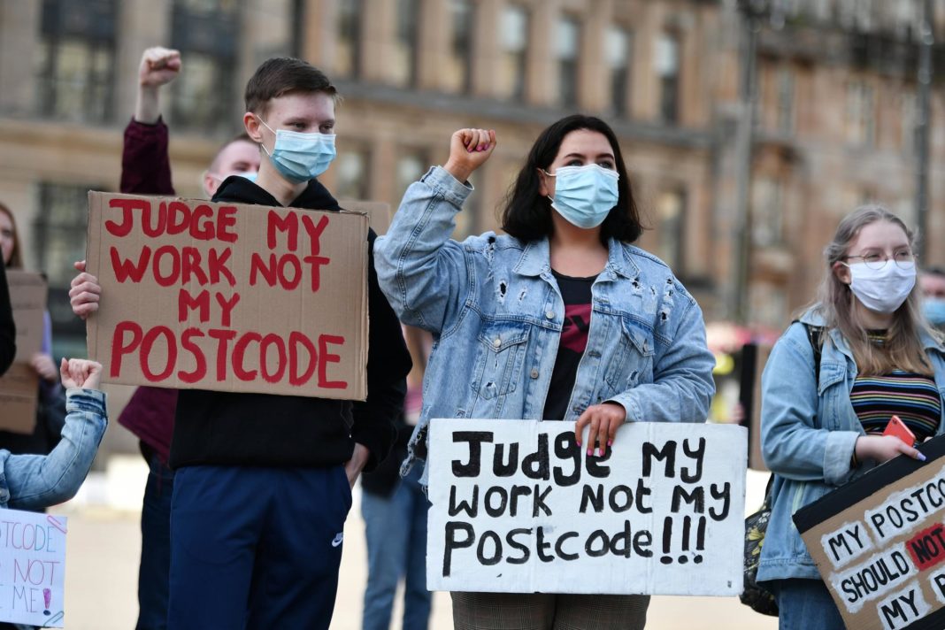 Tens of thousands of Scottish pupils have exam results reinstated