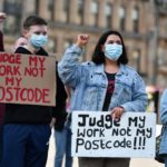 Scotland exam protest