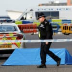 Scene of reported stabbings in Birmingham