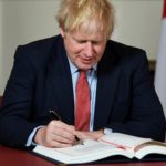 Boris signing