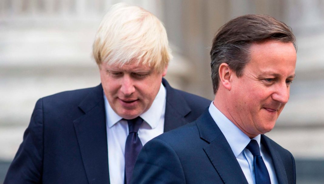 David Cameron admits 'misgivings' about Boris Johnson's Brexit plan