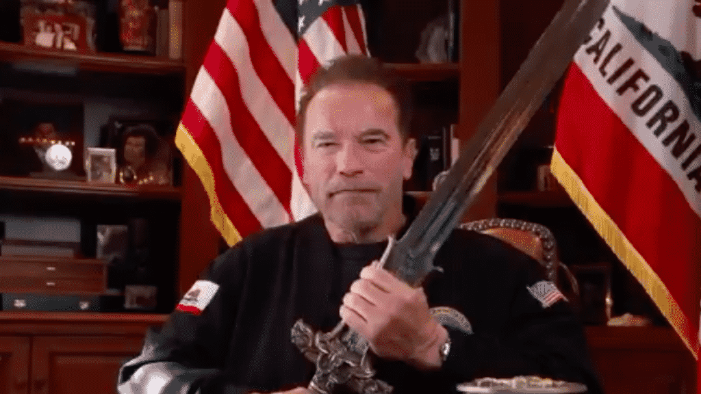 Arnold Schwarzenegger compares pro-Trump rioters to Nazis