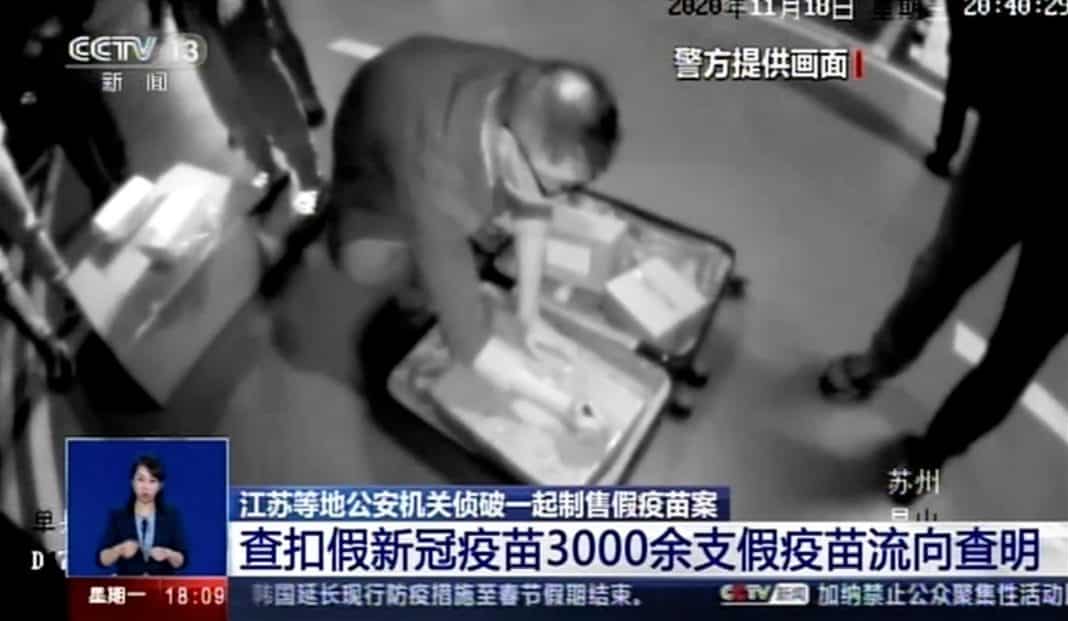 Chinese police arrest group selling fake vaccines to other countries