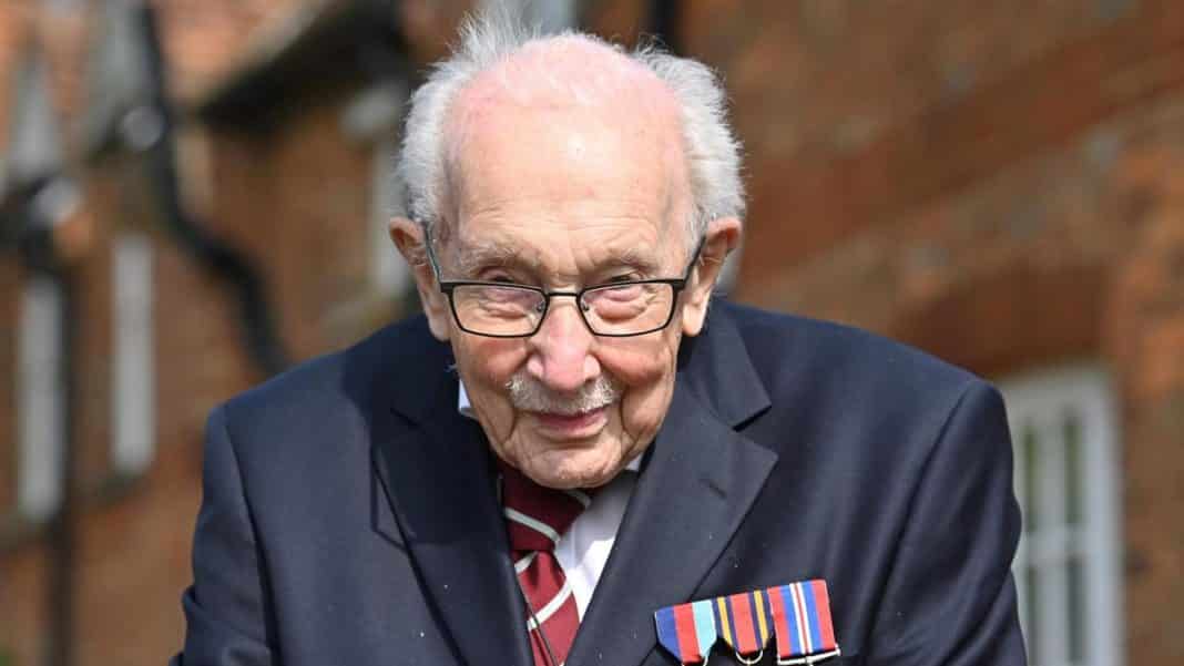 Captain Sir Tom Moore in hospital with COVID-19 after struggling to breathe