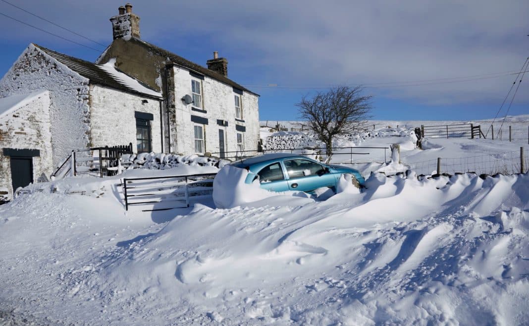 Storm Darcy: people in some areas are being warned not to travel