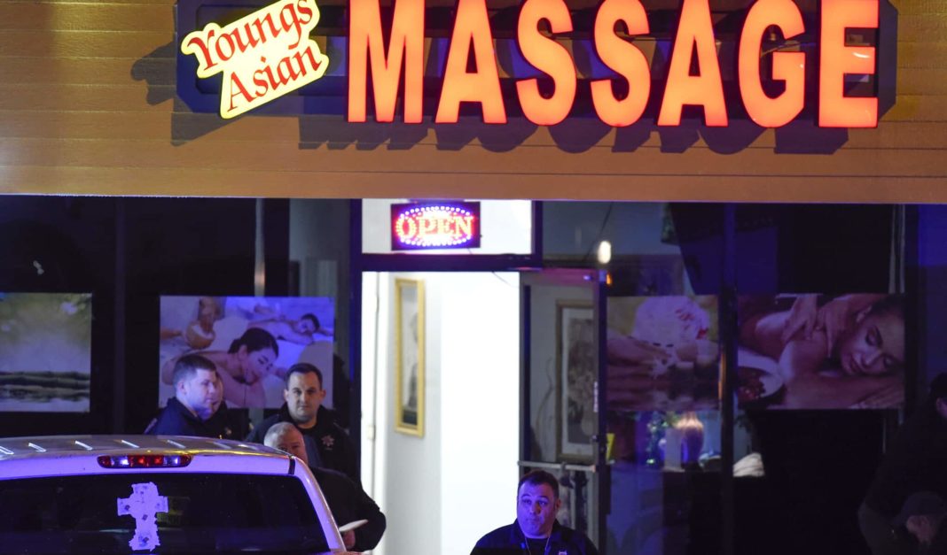 Shootings at multiple Atlanta Asian massage parlours leave eight dead