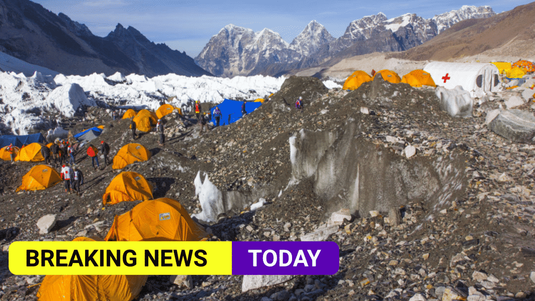 Coronavirus cases at Everest base camp raise fears of serious outbreak