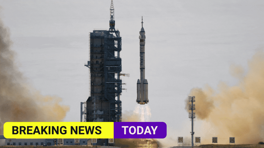 China Launches 3 Astronauts Towards New national Space Station