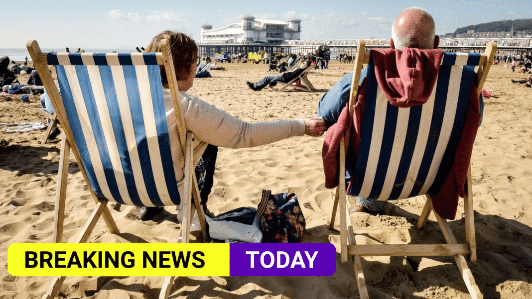 Hottest temperature of the year recorded after bank holiday sunshine