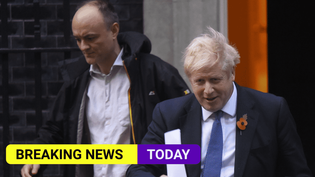 Johnson admits it's ludicrous that he's PM, says Cummings