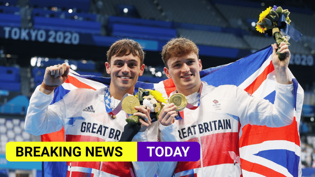 Tom Daley and Matty Lee win the gold medal in synchronised 10m platform