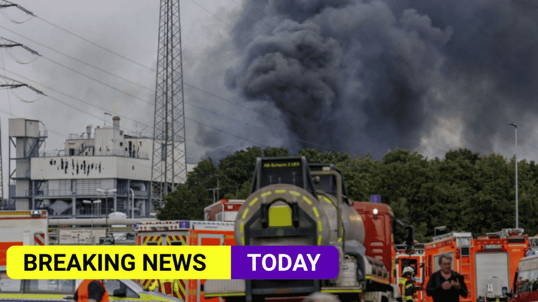 One dead and four missing after explosion at German industrial park