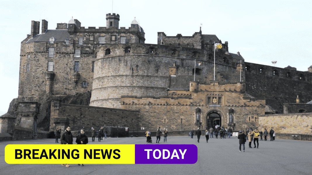 One arrest as protesters 'seize' Edinburgh Castle 'under Magna Carta'