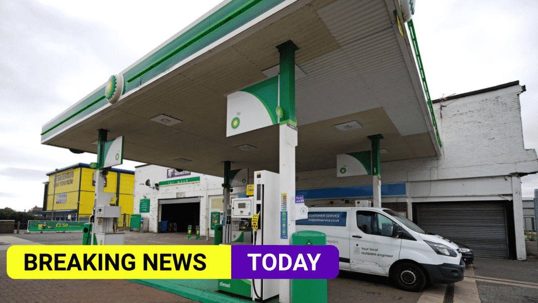 BP 'prioritising' fuel deliveries as driver shortages hit supplies