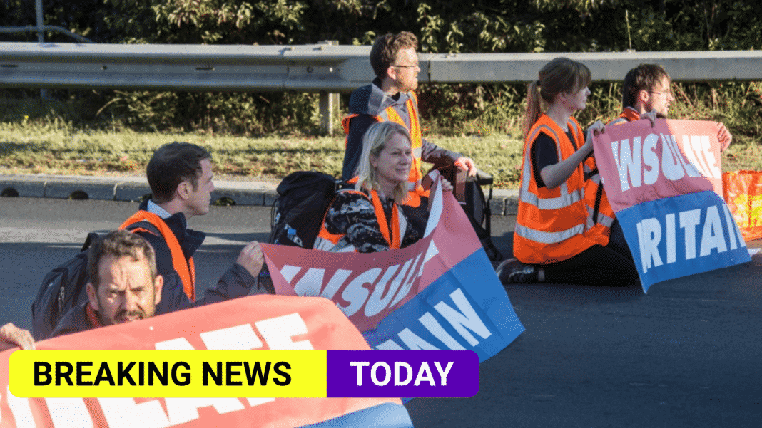 Insulate Britain protesters block four major London routes