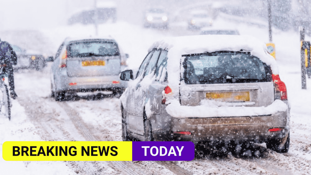 Arctic air to bring strong winds, sleet and snow to the UK this week